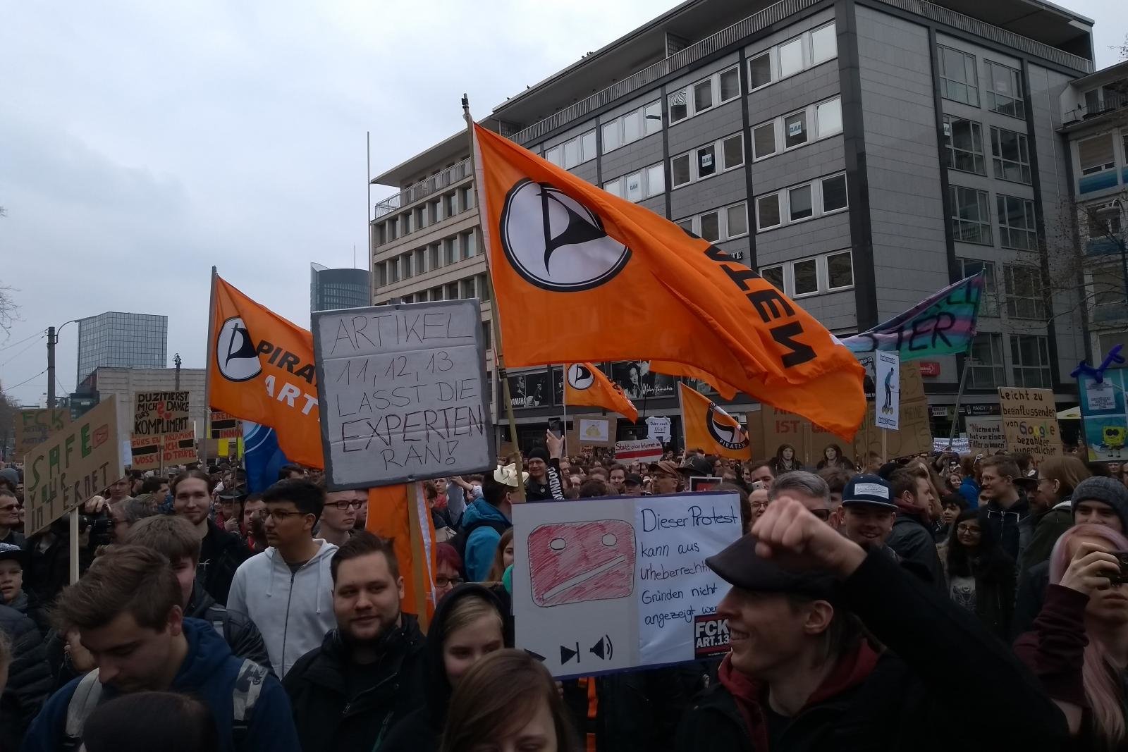 #saveYourInternet-Demo in Dortmund